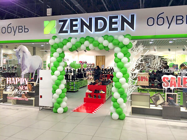 У нас открылся новый магазин обуви и аксессуаров Zenden – Торговый парк  «Отрада»